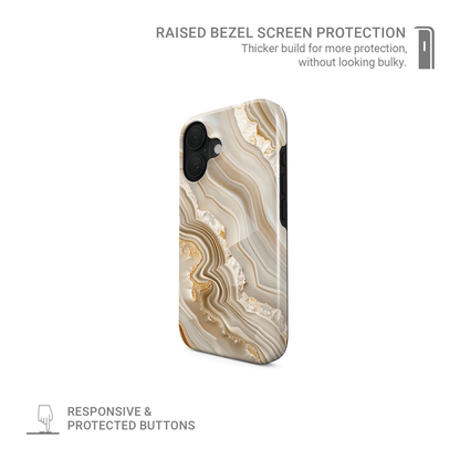 Moonlit Sandstone | Tough Phone Case - Case & Charm
