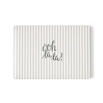 ooh la la macbook case skin neutral striped laptop cover paris aesthetic macbook skin cute minimalist laptop case