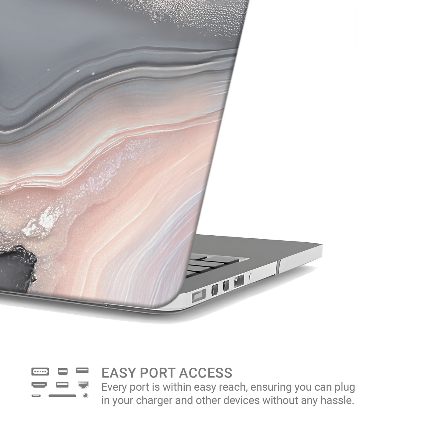 Opaline Fog | MacBook Case - Case & Charm