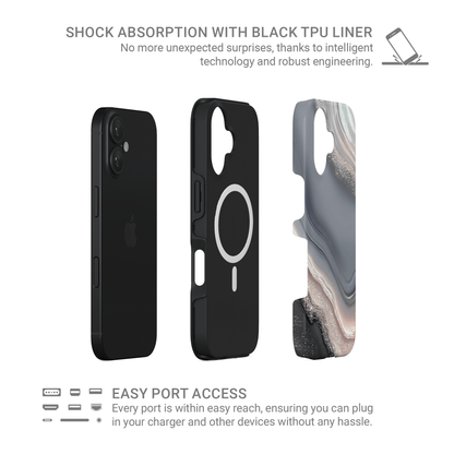 Opaline Fog | MagSafe Tough Phone Case - Case & Charm