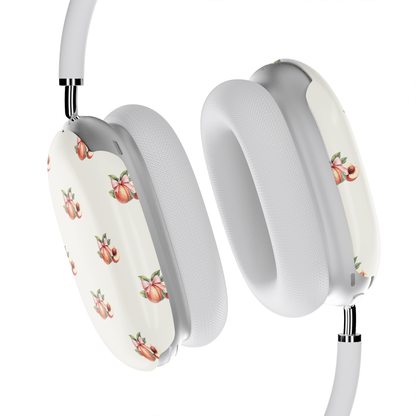 Peachy Charm | Protective Apple AirPods Max Tough Case - Case & Charm