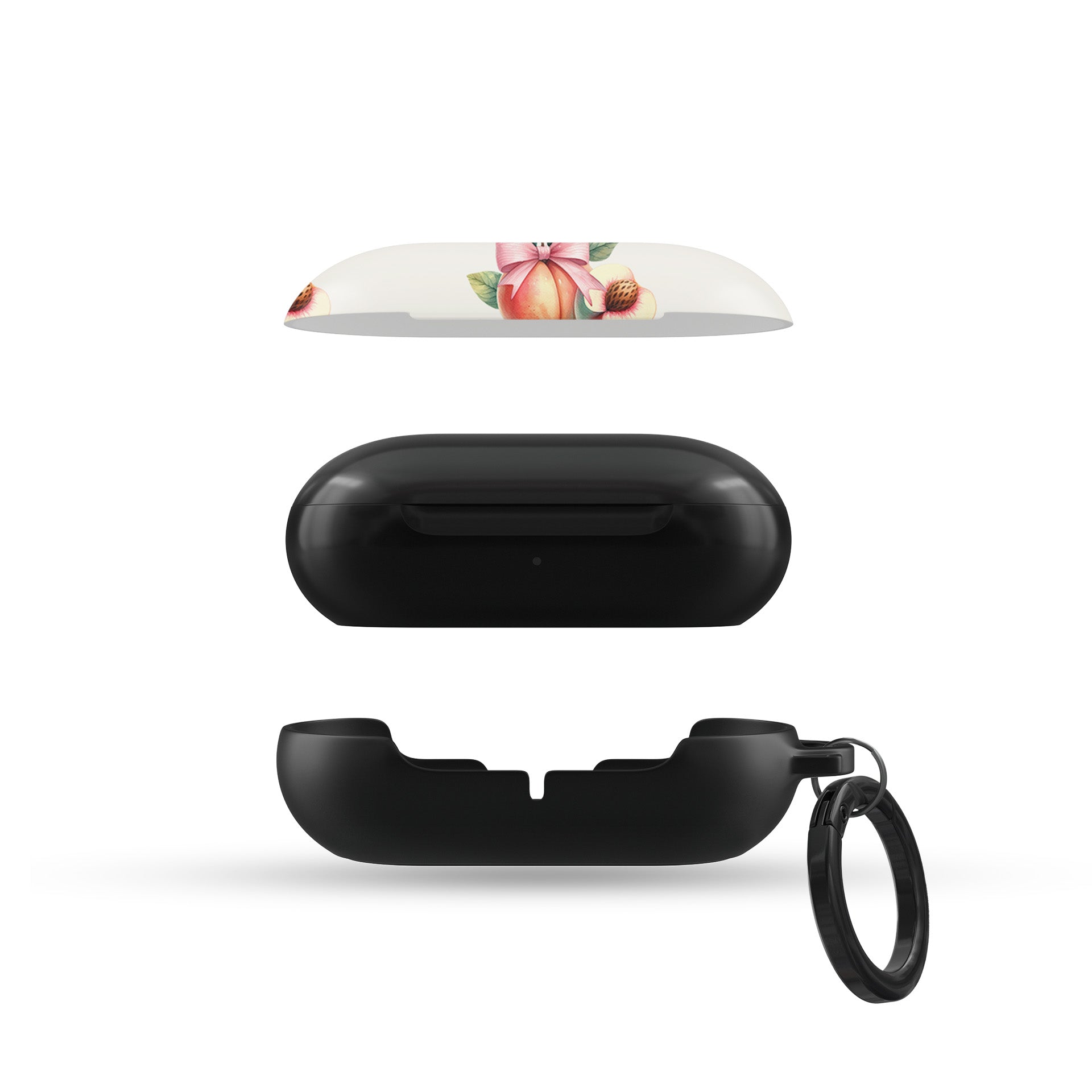 Peachy Charm | Samsung Buds Tough Case - Case & Charm