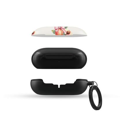 Peachy Charm | Samsung Buds Tough Case - Case & Charm