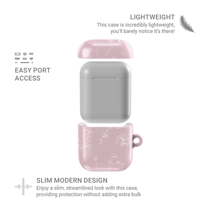 Petal Hush | Apple AirPods Tough Case - Tech Accessories