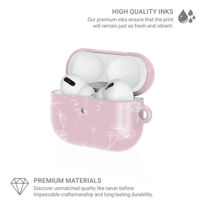 Petal Hush | Protective Apple AirPods Tough Case - Tech Accessories