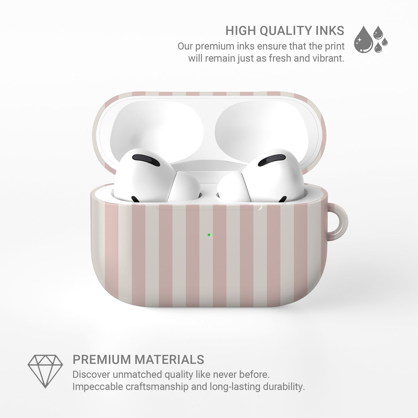 croissant airpods case pink bow airpods cover cute bakery airpods case striped aesthetic airpods case glossy slim protective case
