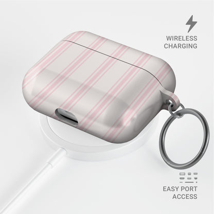 macaron airpods case pink dessert airpods cover cute pancake airpods case aesthetic striped airpods case glossy airpods case