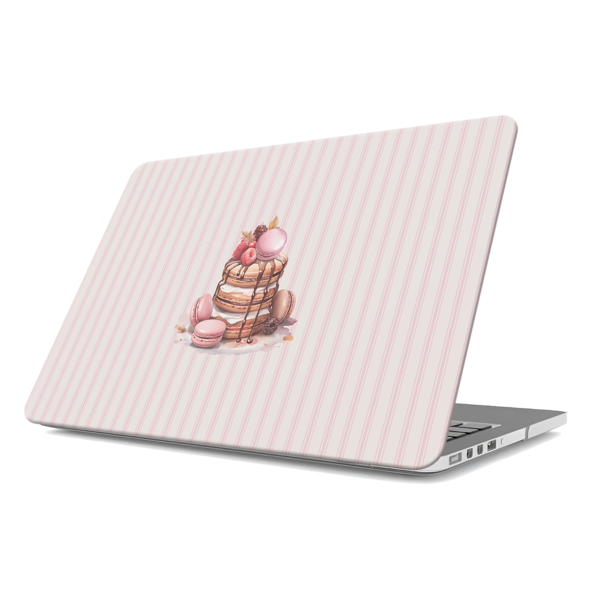 Slim MacBook protective case base with airflow vents and stabilising rubber feet