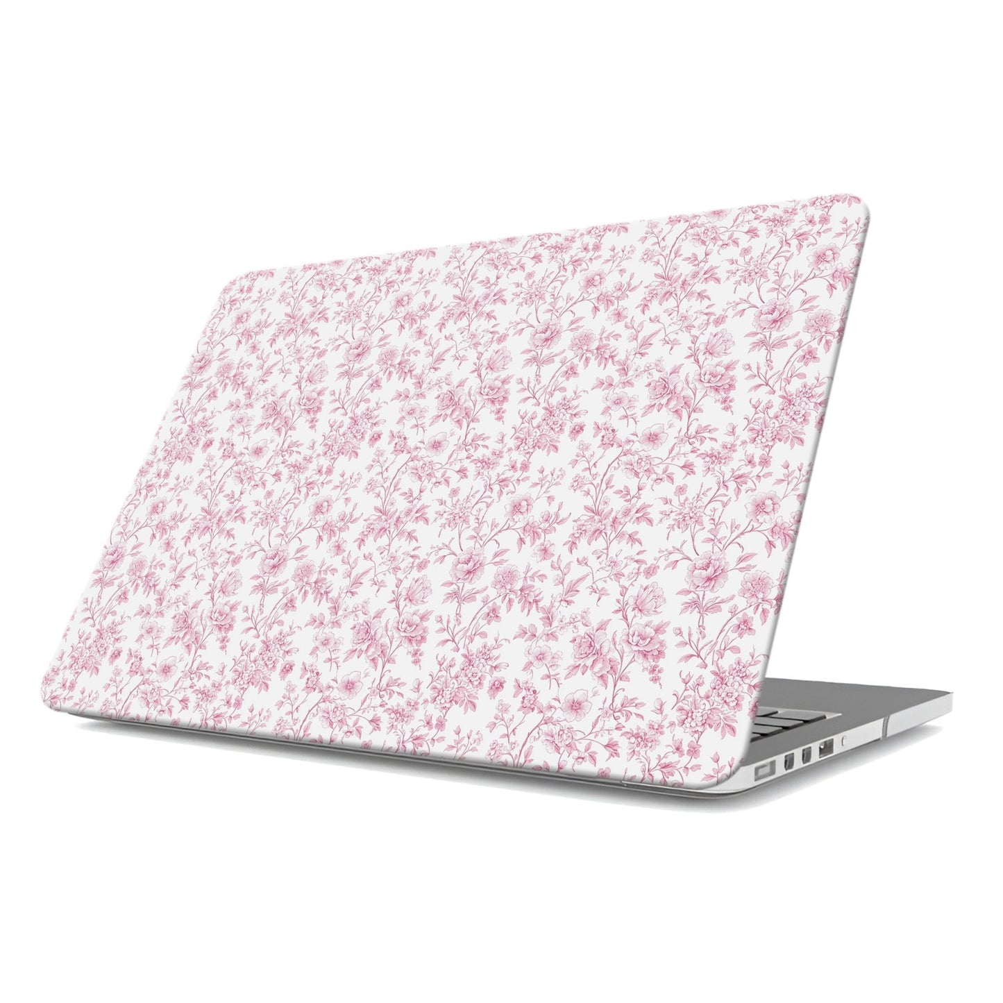 MacBook Case – slim rose floral hard shell cover for Air and Pro