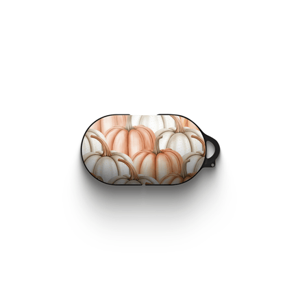 Protective Samsung Buds Pro case with autumn pumpkin print
