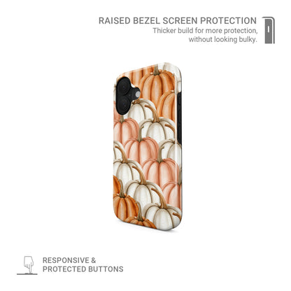 Pumpkin Pile-Up | Tough Phone Case
