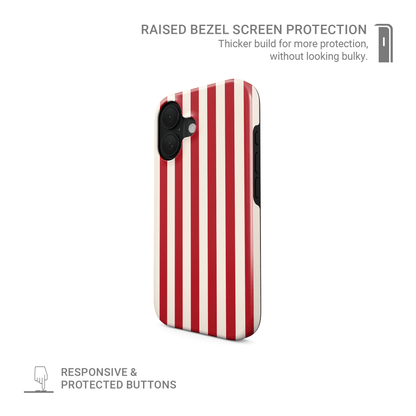 Red‑Ensign Bands | MagSafe Tough Phone Case - Case & Charm