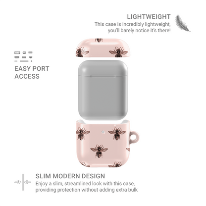 Rose Nectar | Apple AirPods Tough Case - Case & Charm