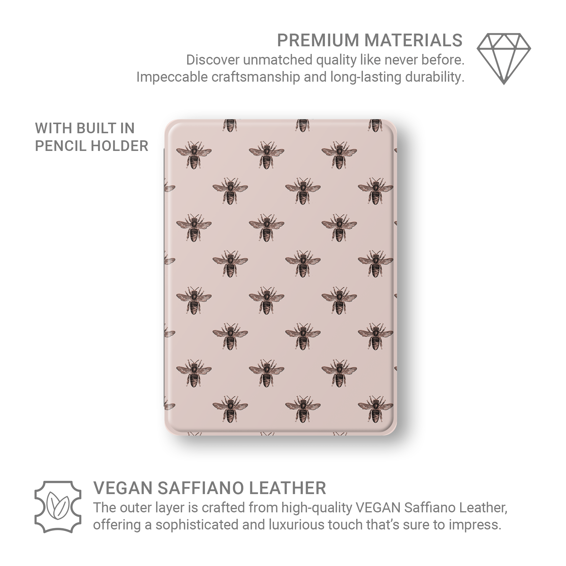 Rose Nectar | Apple iPad Case - Case & Charm