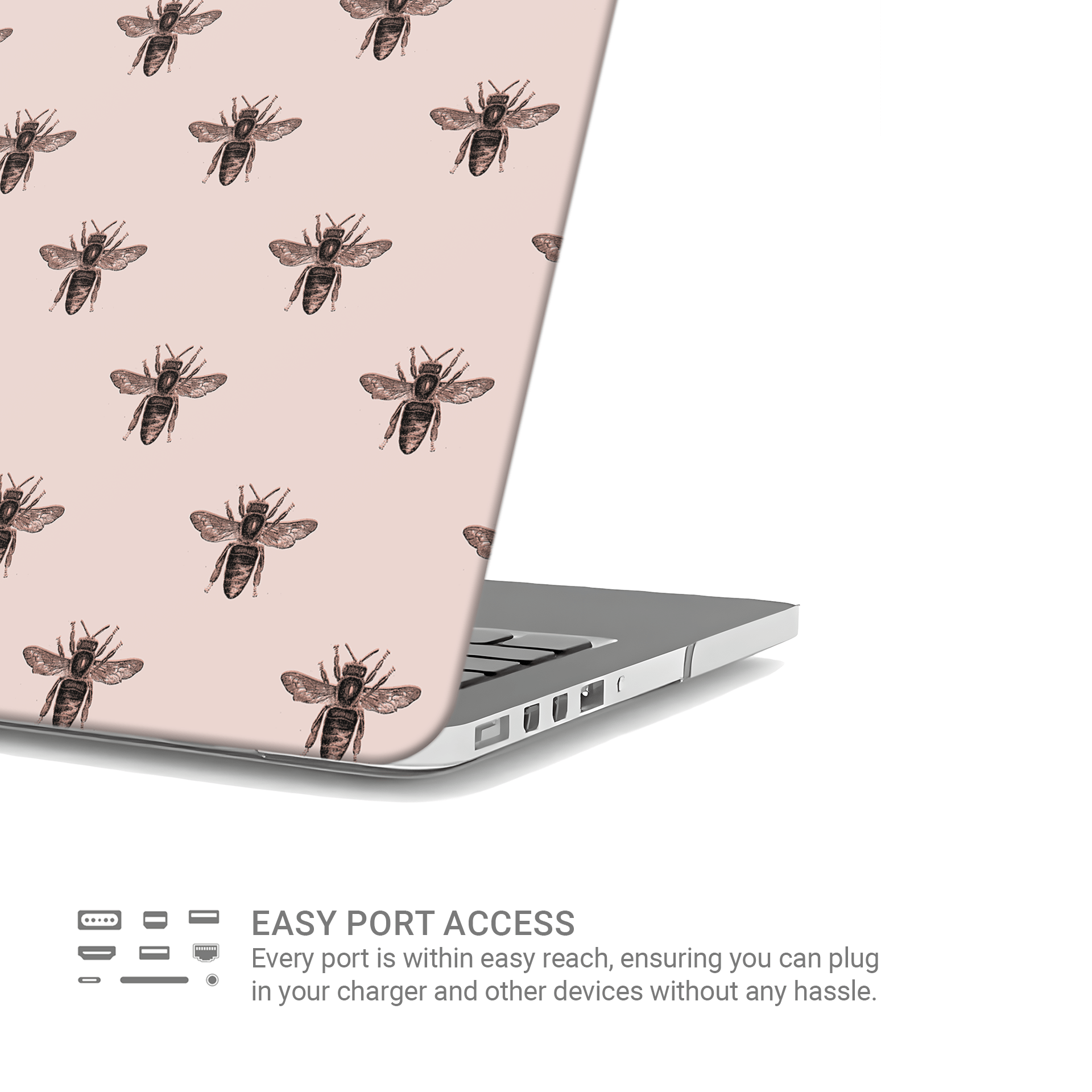 Rose Nectar | MacBook Case - Case & Charm