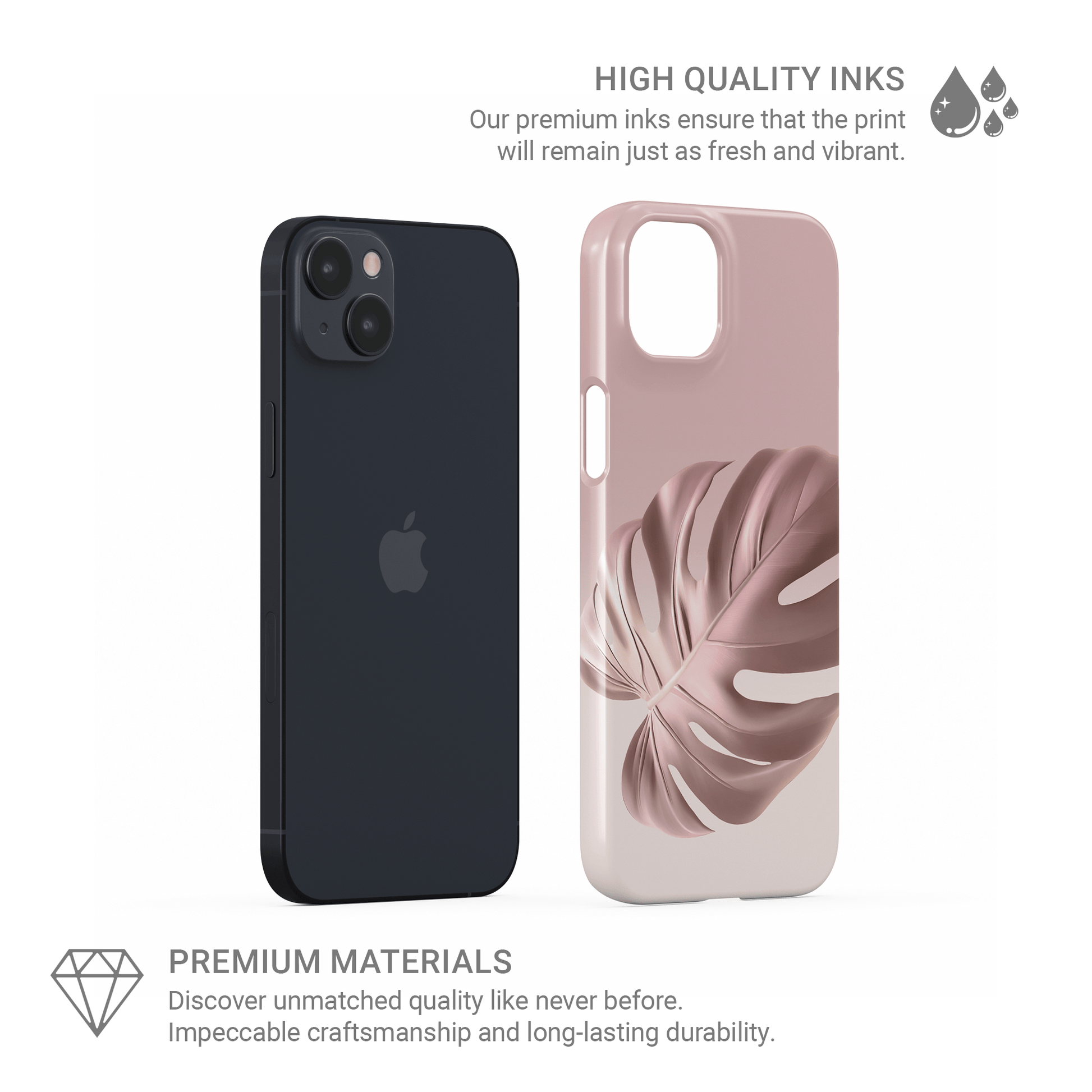 Rosé Tropic | Snap Phone Case - Case & Charm