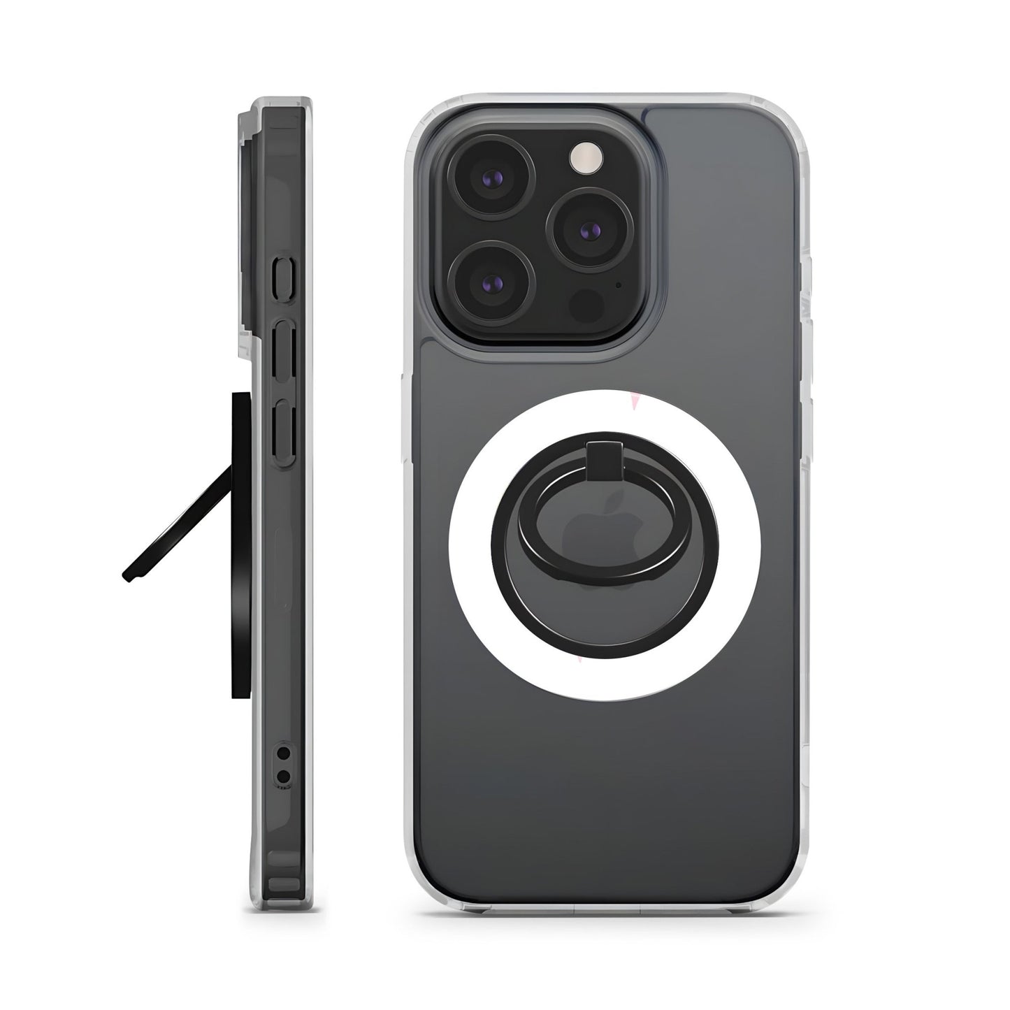 Stylish MagSafe magnetic phone ring grip with 360° rotation – Satin Waltz