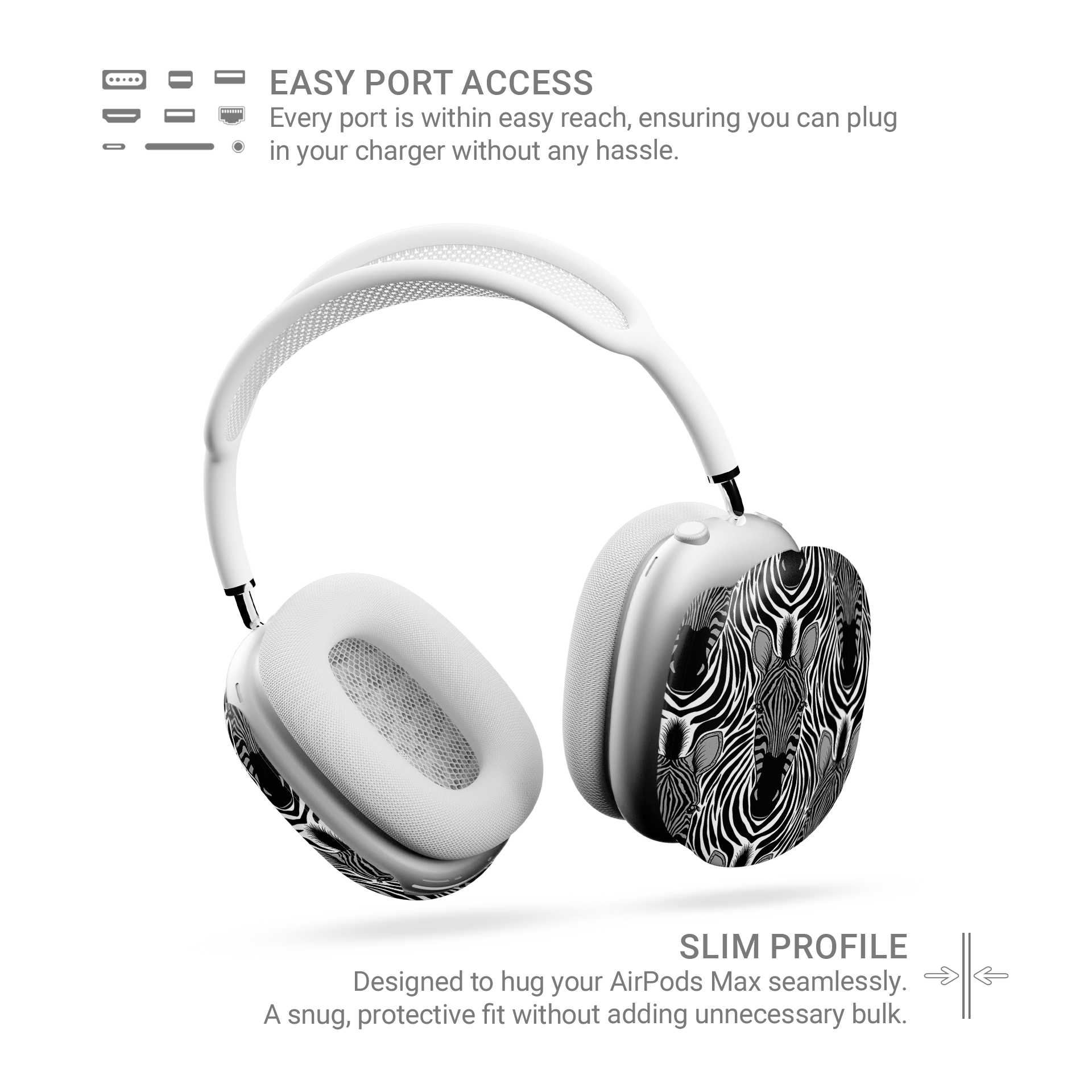 Savanna Standoff | Apple AirPods Max Tough Case - Case & Charm