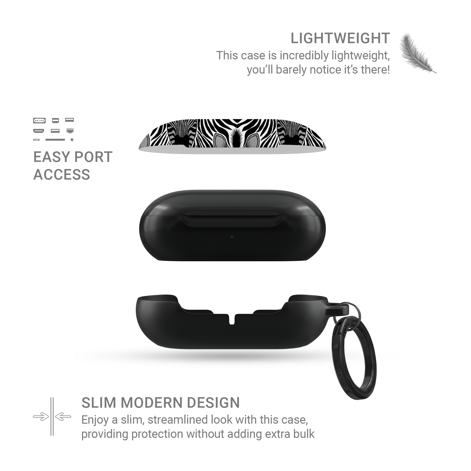Savanna Standoff | Samsung Buds Tough Case - Case & Charm