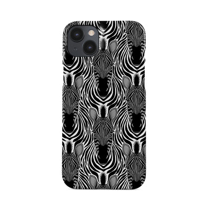 Zebra print protective phone case