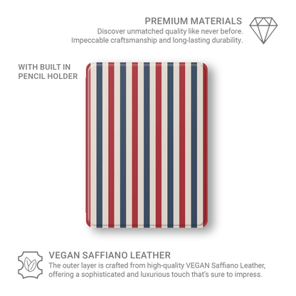Semaphore Stripes | Apple iPad Case - Case & Charm