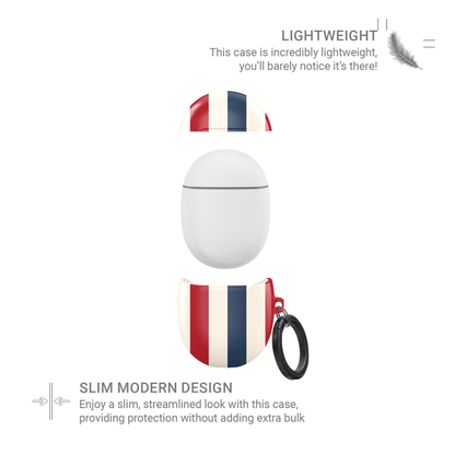 Semaphore Stripes | Google Pixel Buds Tough Case - Case & Charm