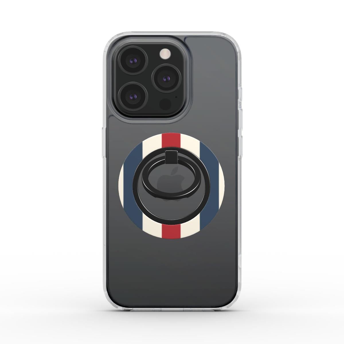 Semaphore Stripes | Magnetic Ring Holder - Case & Charm