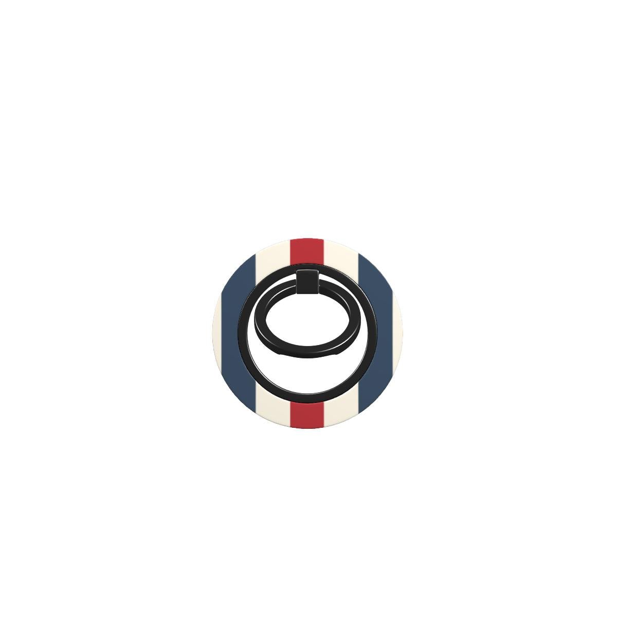 Semaphore Stripes | Magnetic Ring Holder - Case & Charm