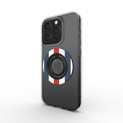 Semaphore Stripes | Magnetic Ring Holder - Case & Charm
