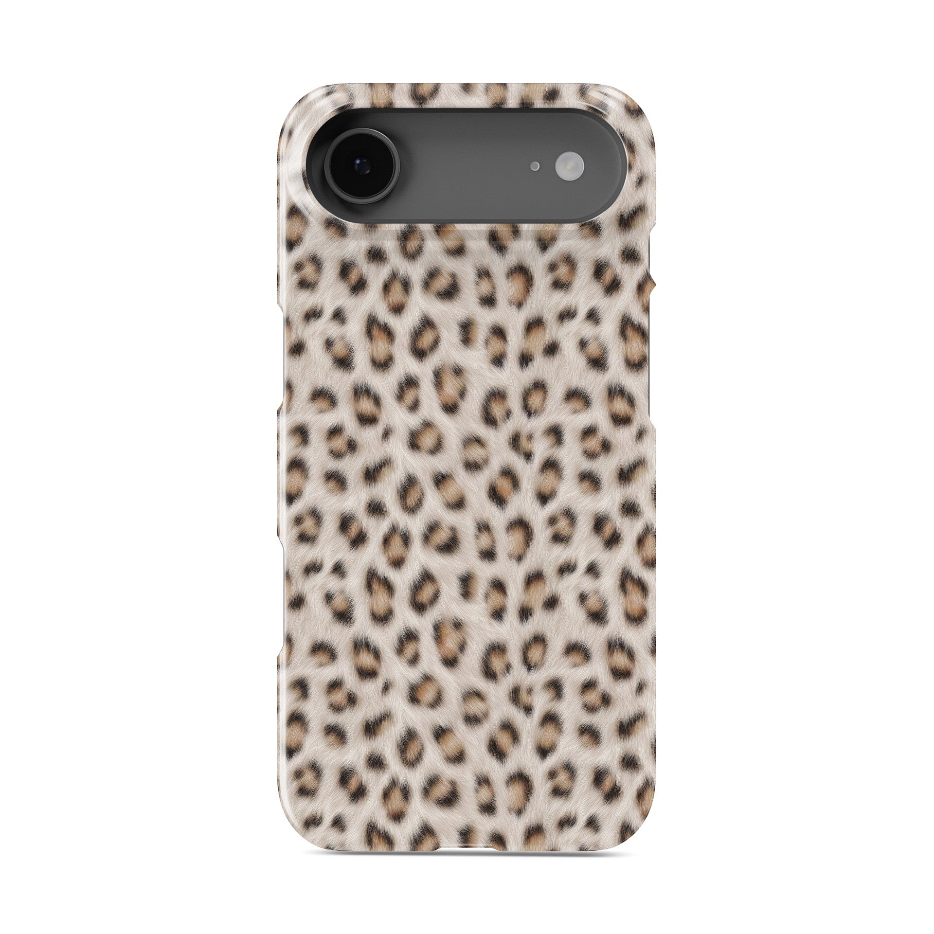 Scratch- and fade-resistant Snowy Roar leopard print Snap Case