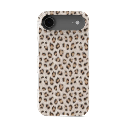 Scratch- and fade-resistant Snowy Roar leopard print Snap Case