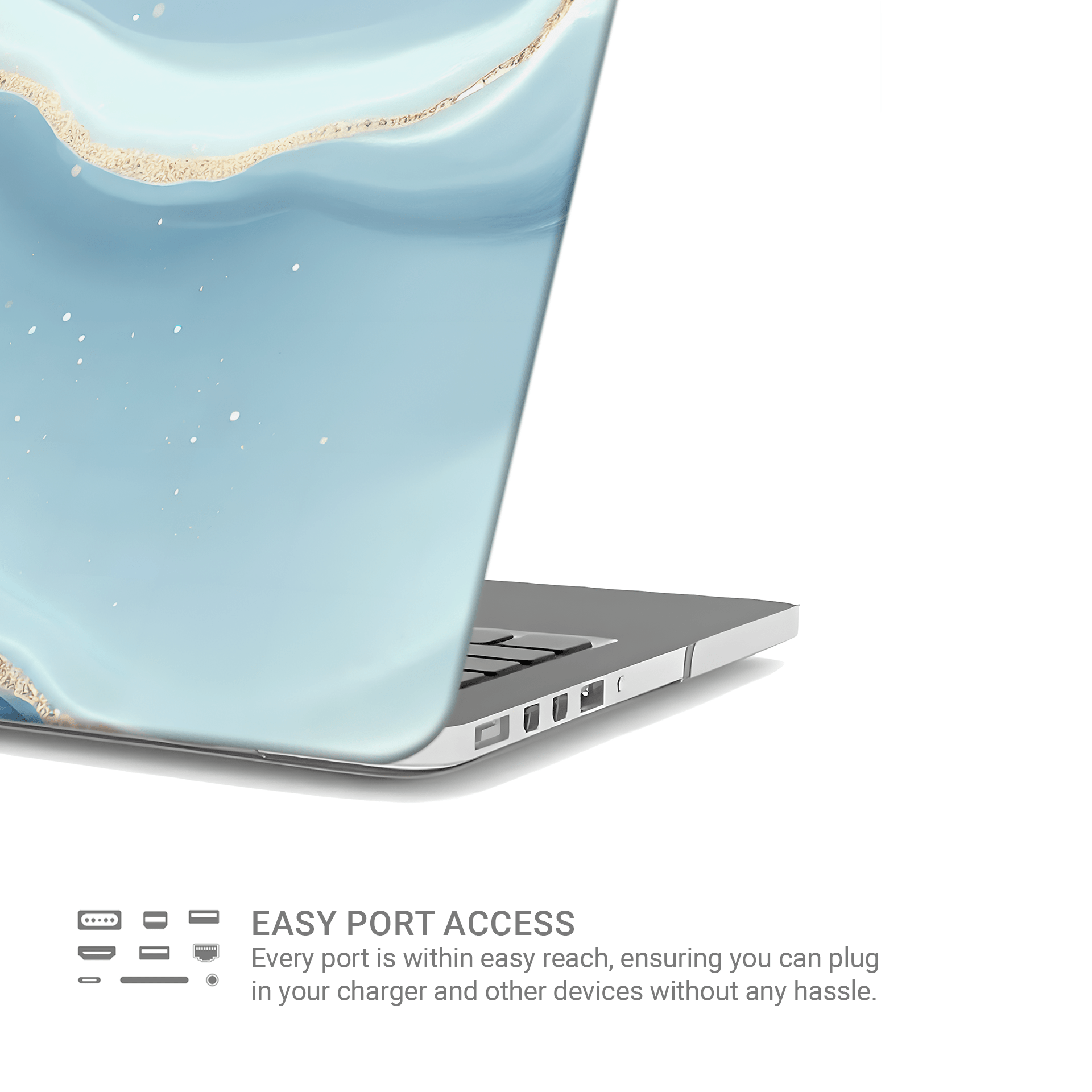 Starlit Shores | MacBook Case - Case & Charm