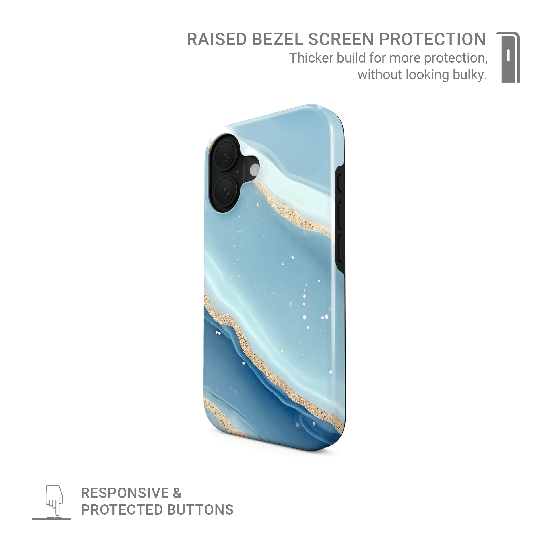 Starlit Shores | MagSafe Tough Phone Case - Case & Charm