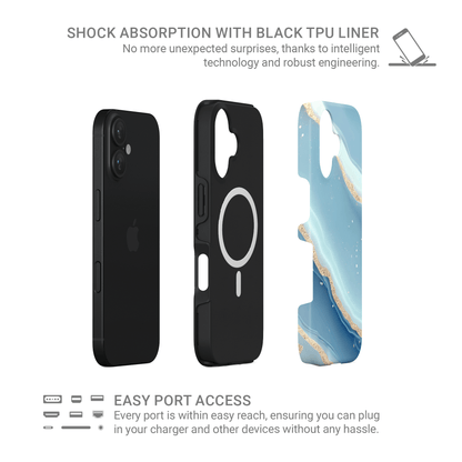 Starlit Shores | MagSafe Tough Phone Case - Case & Charm