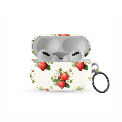 Strawberry Bliss | Protective Apple AirPods Tough Case - Case & Charm
