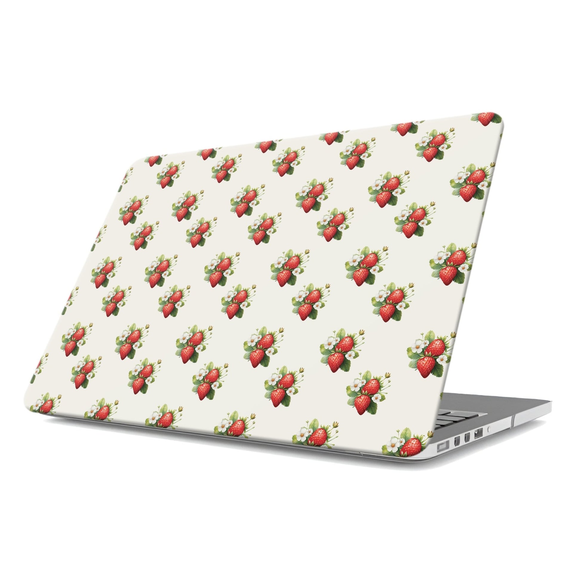Case and Charm Strawberry Bliss | Protective MacBook Case - Tech Accessories