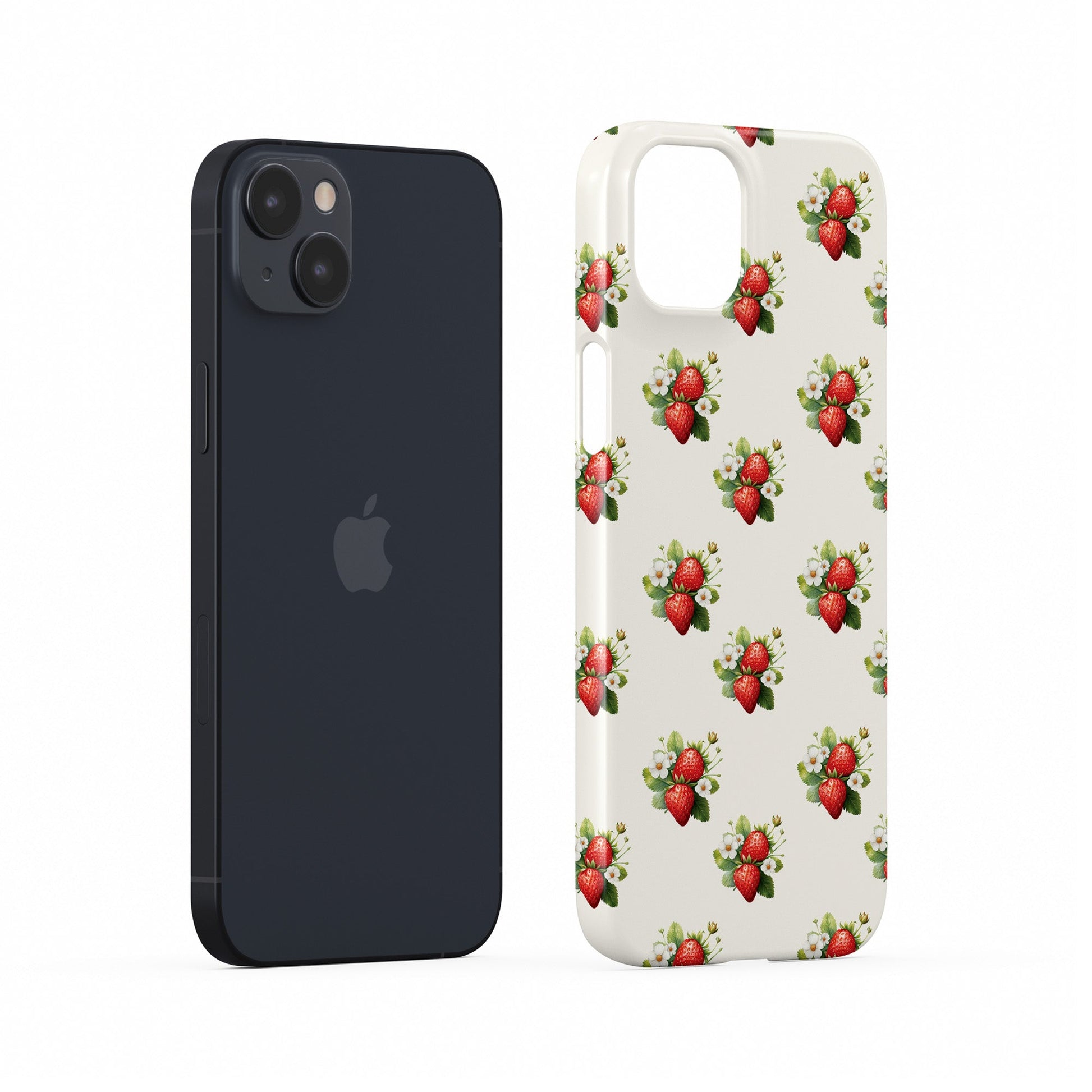 Case and Charm Strawberry protective phone case