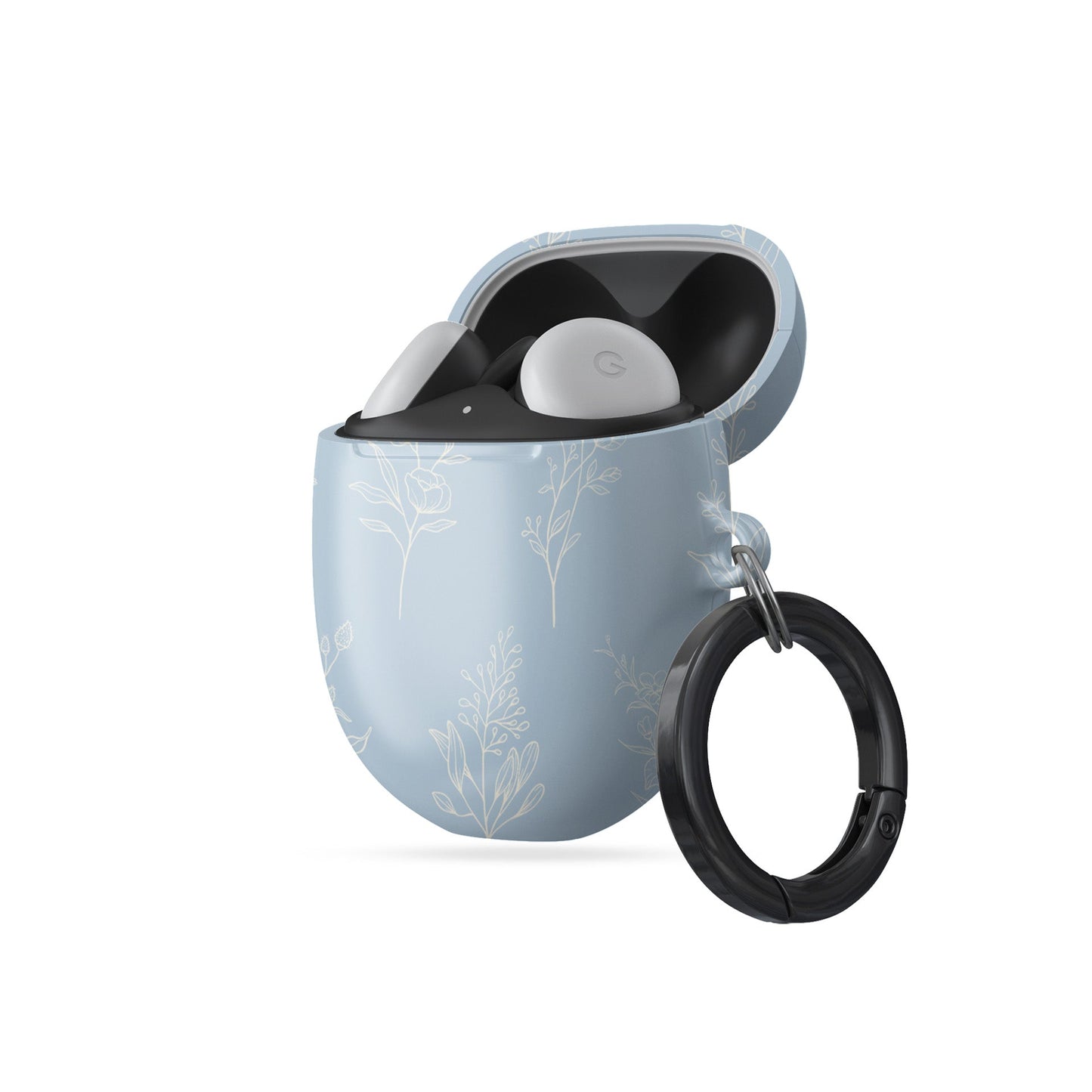Tranquil Blooms | Protective Google Pixel Buds Tough Case - Tech Accessories
