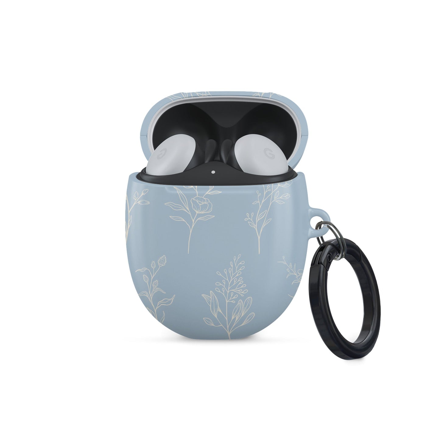 Tranquil Blooms | Protective Google Pixel Buds Tough Case - Tech Accessories