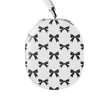 Durable scratch-resistant AirPods Max cover in Twilight Ribbon Bow design