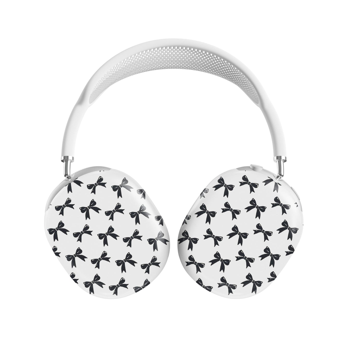 Durable scratch-resistant AirPods Max cover in Twilight Ribbon Bow design