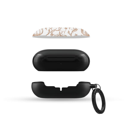 Vine & Dandy Samsung Buds tough case with rustic pumpkin vine design
