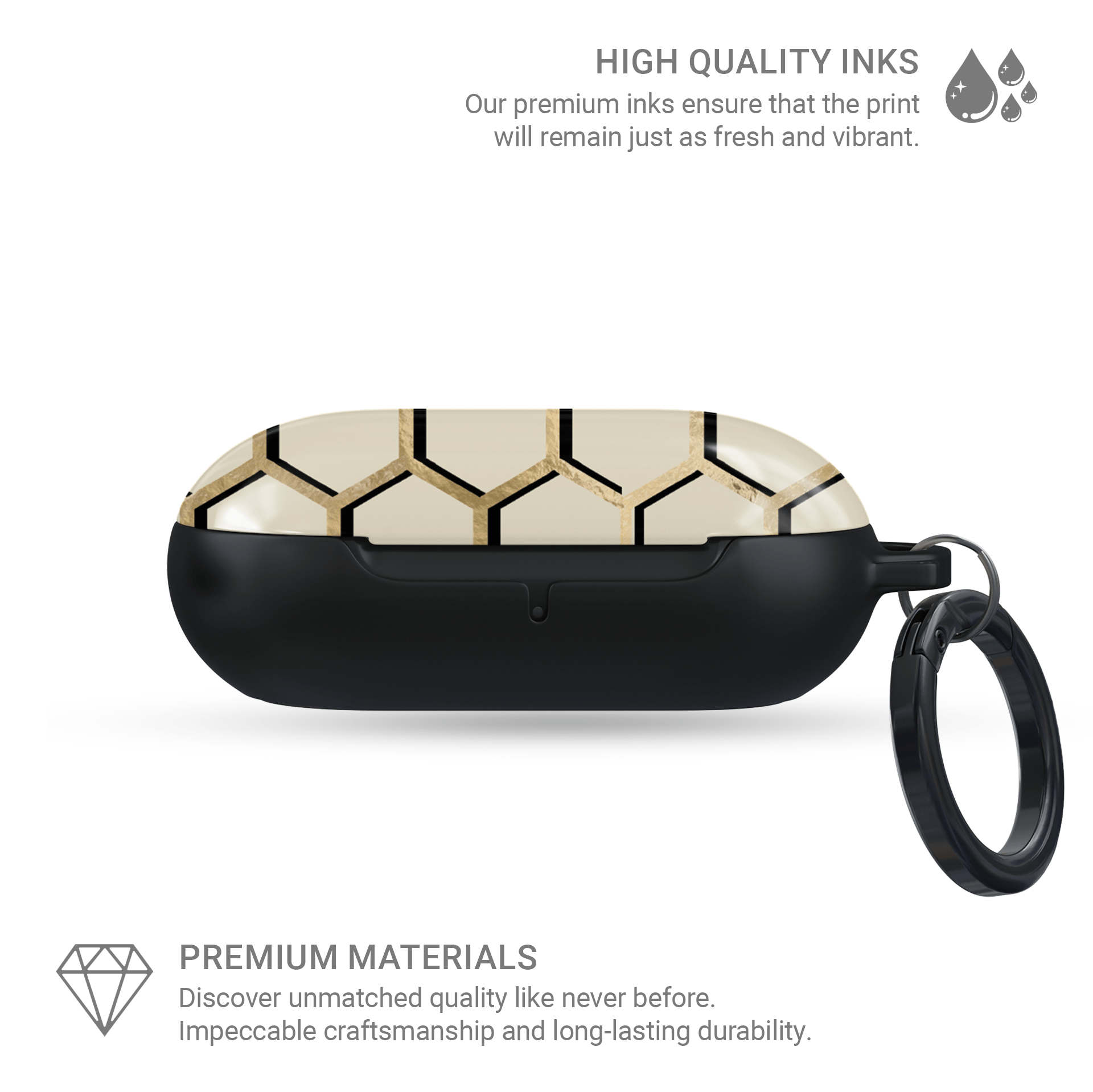 Warm Honey | Samsung Buds Tough Case - Case & Charm