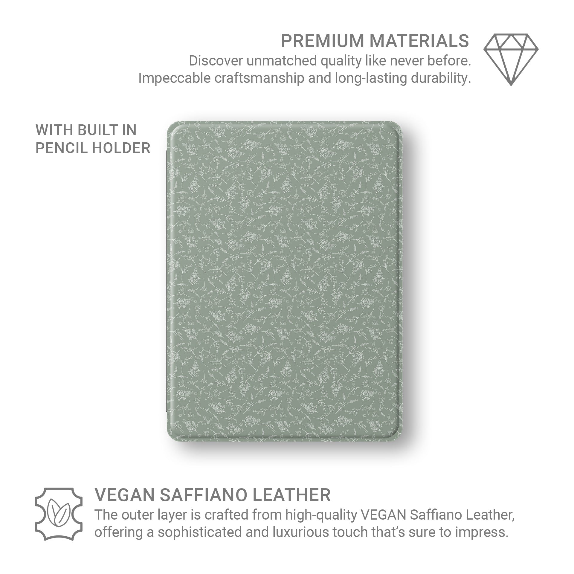 Whispering Greens | Apple iPad Case - Tech Accessories