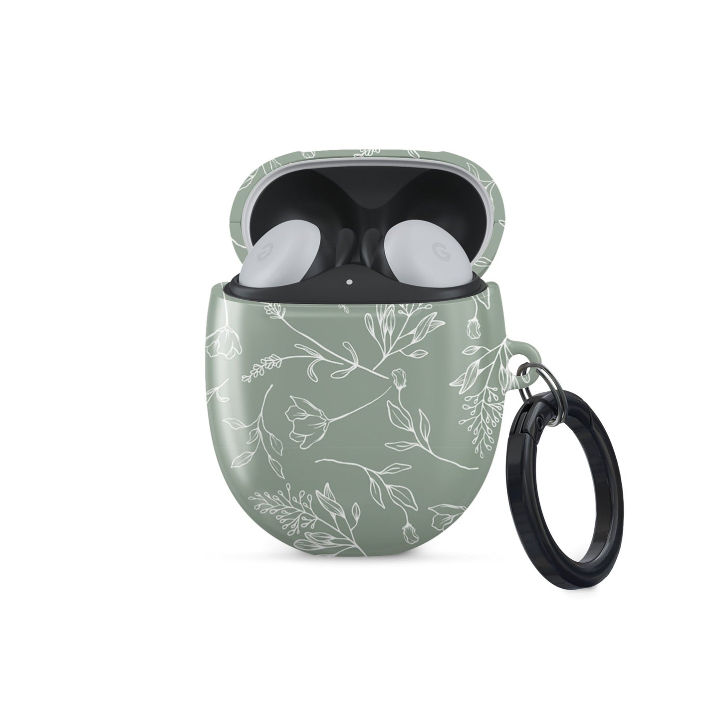 Whispering Greens | Google Pixel Buds Tough Case - Tech Accessories