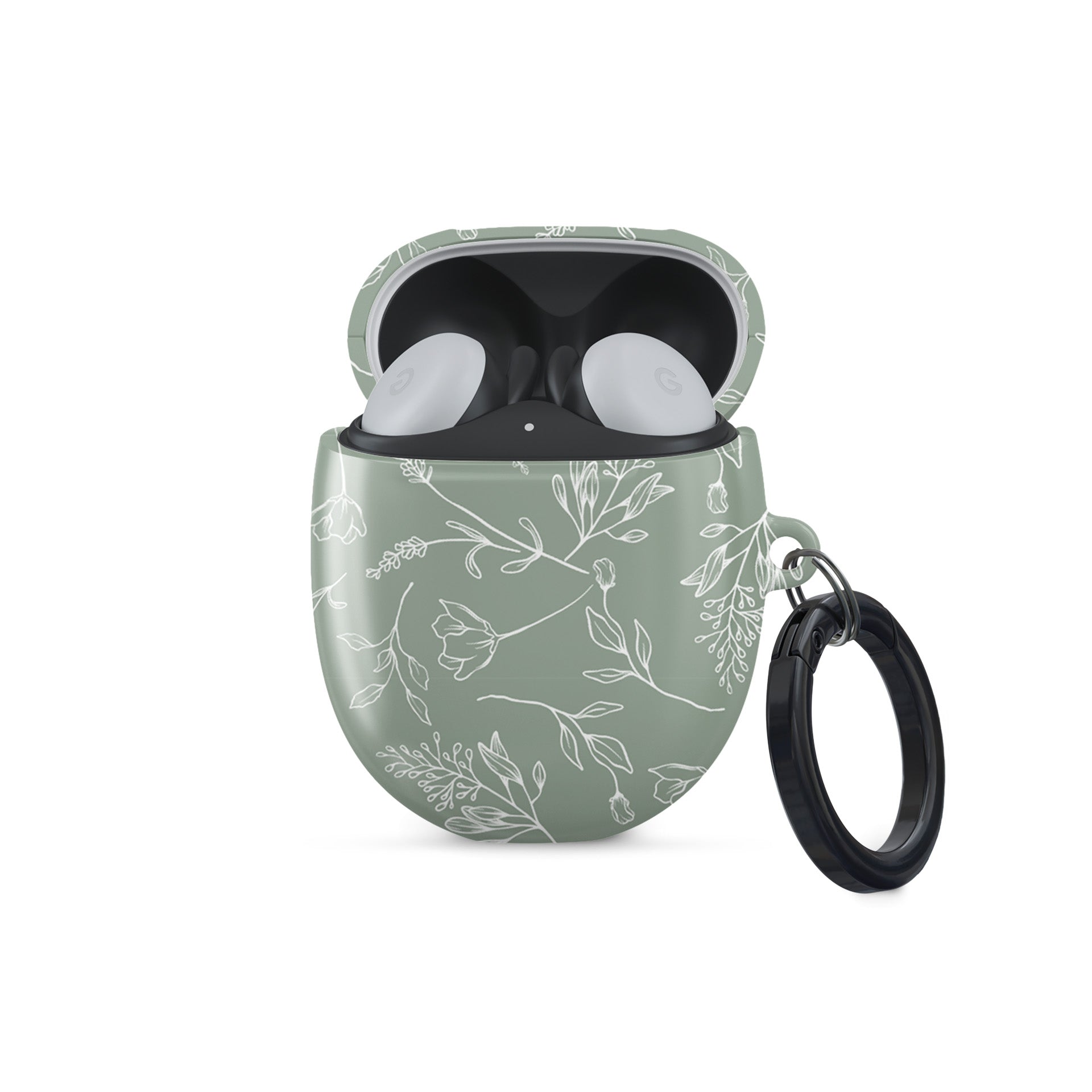 Whispering Greens | Google Pixel Buds Tough Case - Tech Accessories