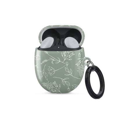 Whispering Greens | Google Pixel Buds Tough Case - Tech Accessories