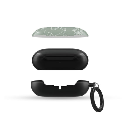 Whispering Greens | Samsung Buds Tough Case - Tech Accessories