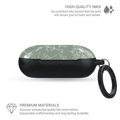 Whispering Greens | Samsung Buds Tough Case - Tech Accessories